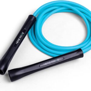 Hererope 6MM PVC Jump Rope for Men & Women Fitness, Speed, Tricks, Cardio Training, Boxing Jump Rope with Unbreakable Handles and Non-Kinking Skipping Rope, Adjustable Jump Rope for Indoor Outdoor
