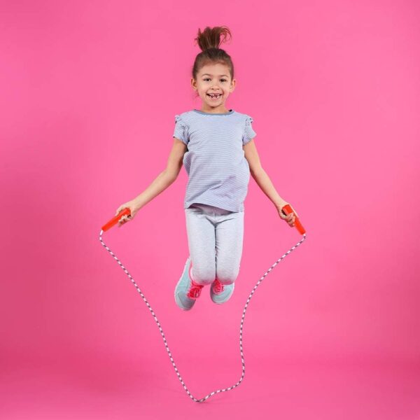ArtCreativity 84 Inch Nylon Ropes for Kids - Pack of 12 - Durable Jump Ropes with Plastic Handles - Healthy Indoor and Outdoor Skipping Activity, Party Favors, Gifts for Boys and Girls - Image 5