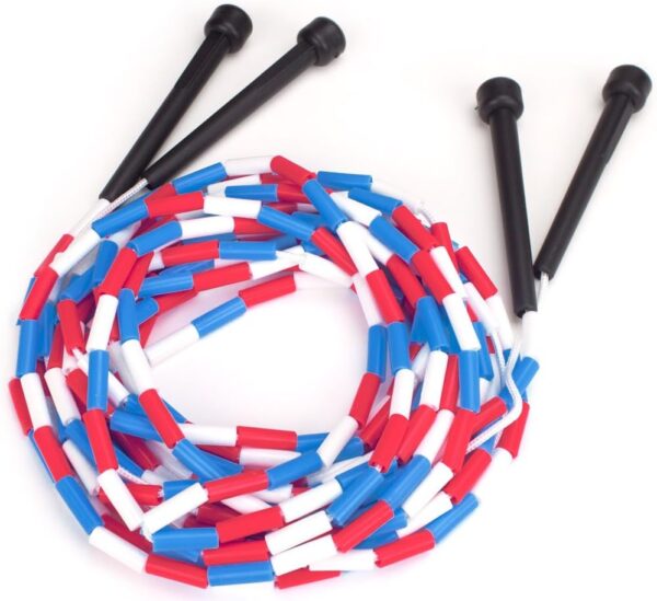 16-Feet Double Dutch Jump Ropes with Plastic Segmentation (2-Pack)