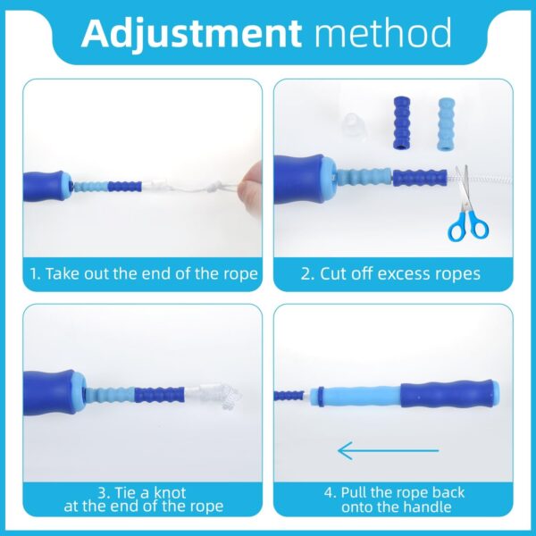 8 pack Jump Rope Skipping Rope for Rope Skipping, Speed Jump Rope for Exercise - Image 4