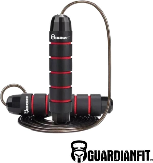 Jump Rope for Fitness and Exercise, Adjustable Length, Ball Bearing Swivel, Cardio Workouts and Weight Loss for Women, Men and Kids. - Image 7