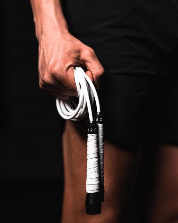 A Jump Rope Made For Boxing, Tangle-Free, 15% Heavier Than A Normal PVC Rope, Boxer Jump Rope, Adjustable, Includes Grip Tapes For More Grip, Skipping Rope for Boxers, Premium Quality - Image 2