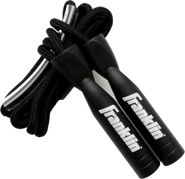Franklin Sports Work Out Jump Rope - 8' - Skipping Rope - Super Light Weight (feather light) - Ergonomic Comfort Grip - For Kids & Adults - Image 2