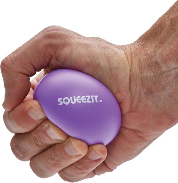 Unique Sports Tennis Elbow Therapy Squeeze-It Balls - 3 Resistance Levels Red - Image 5