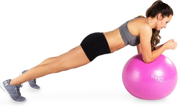 Tone Fitness Stability Ball/Exercise Ball | Exercise Equipment - Image 3